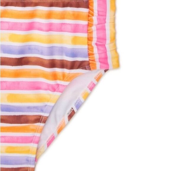 Girls Striped & Unicorn Tankini Swimsuit Bathing Suit 2-Pack Size L 10/12 - Picture 7 of 11